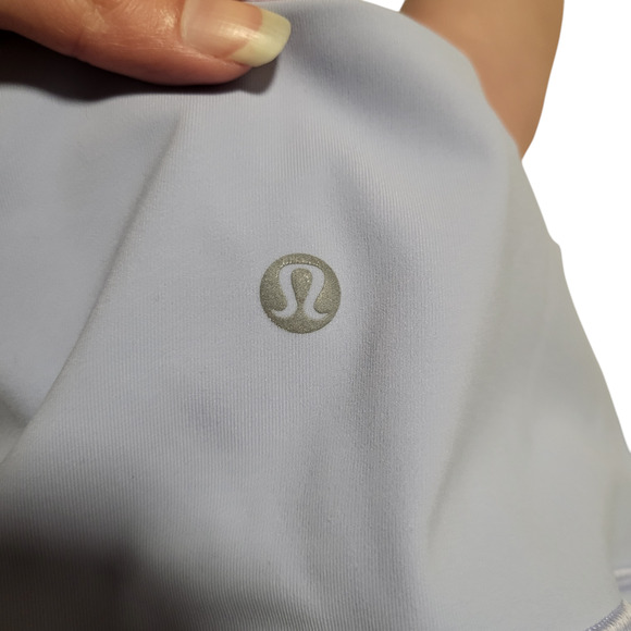 Lululemon light blue/purple leggings, size medium* no size marking - Picture 3 of 5